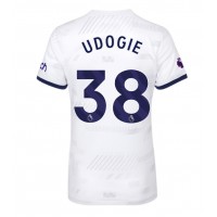 Fotbalové Dres Tottenham Hotspur Destiny Udogie #38 Dámské Domácí 2023-24 Krátký Rukáv